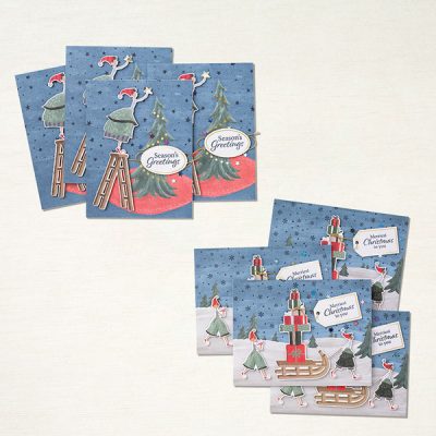 New Christmas Whimsy card kit