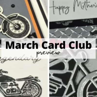 Lisa Stamps March Card Club