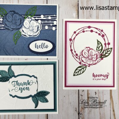 Irresistible Blooms Card Class to go